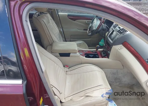 2007 Lexus Ls 460 from USA, damaged, VIN JTHBL46F475049040